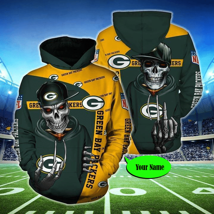 Green Bay Packers Personalized All Over Printed Ugly Christmas Sweater