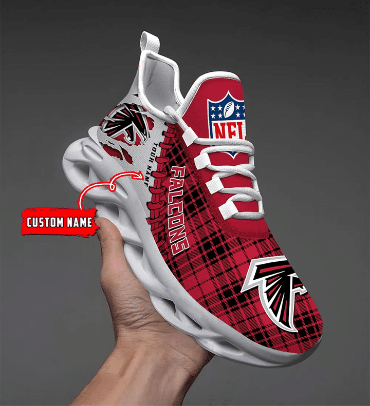 Atlanta Falcons Yezy Sneakers Design