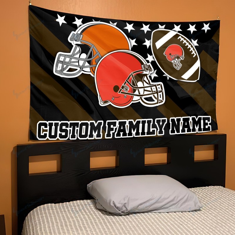 Cleveland Browns Flag Design