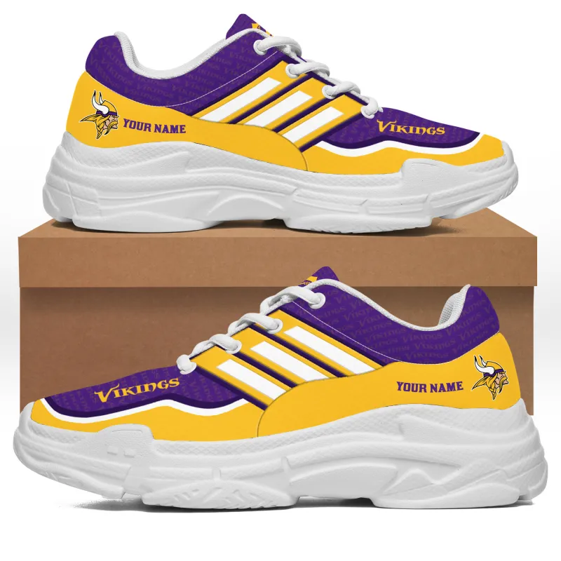 Minnesota Vikings Personalized Chunky Sneakers 11 7 Minnesota Vikings Personalized Chunky Sneakers 4