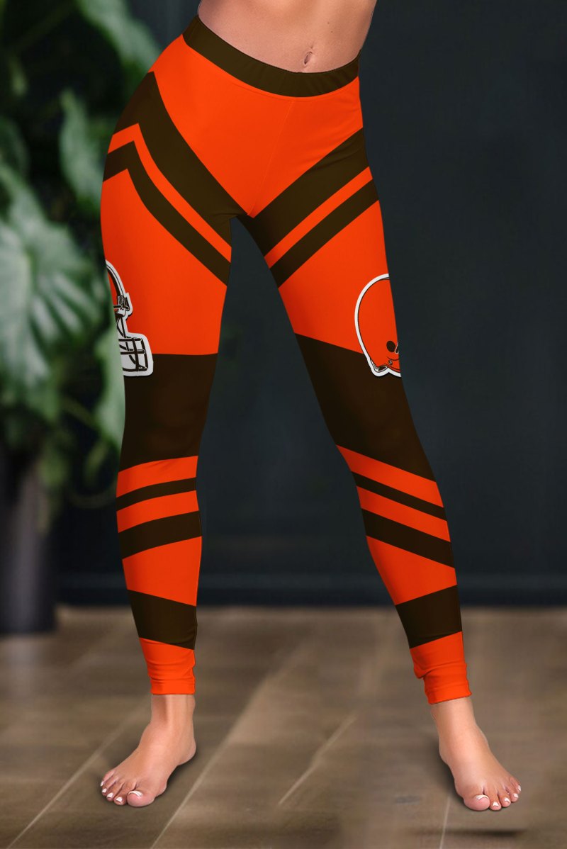 Cleveland Browns Leggings Back View