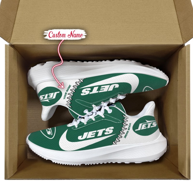 Custom New York Jets Footwear