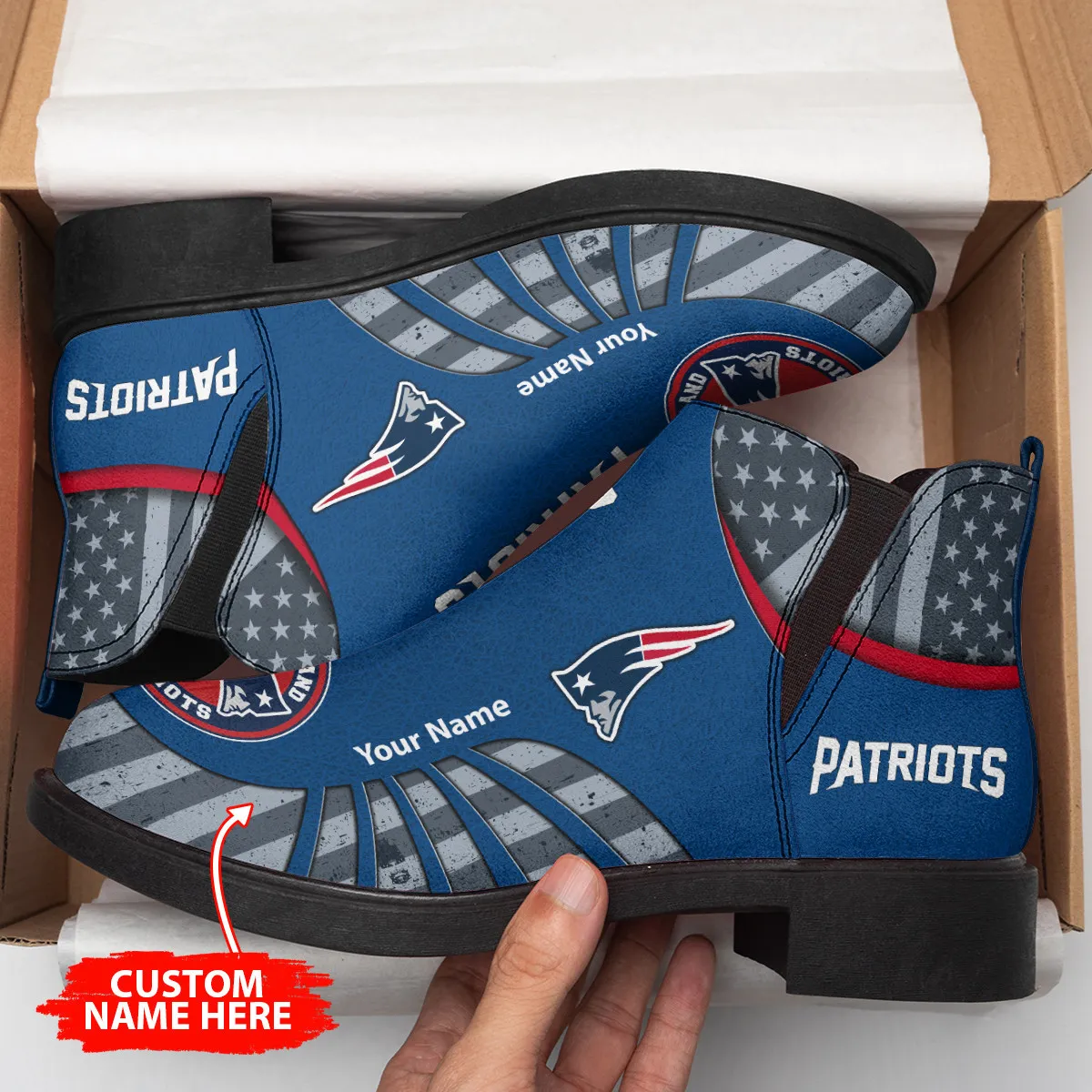 New England Patriots Fashion Boots