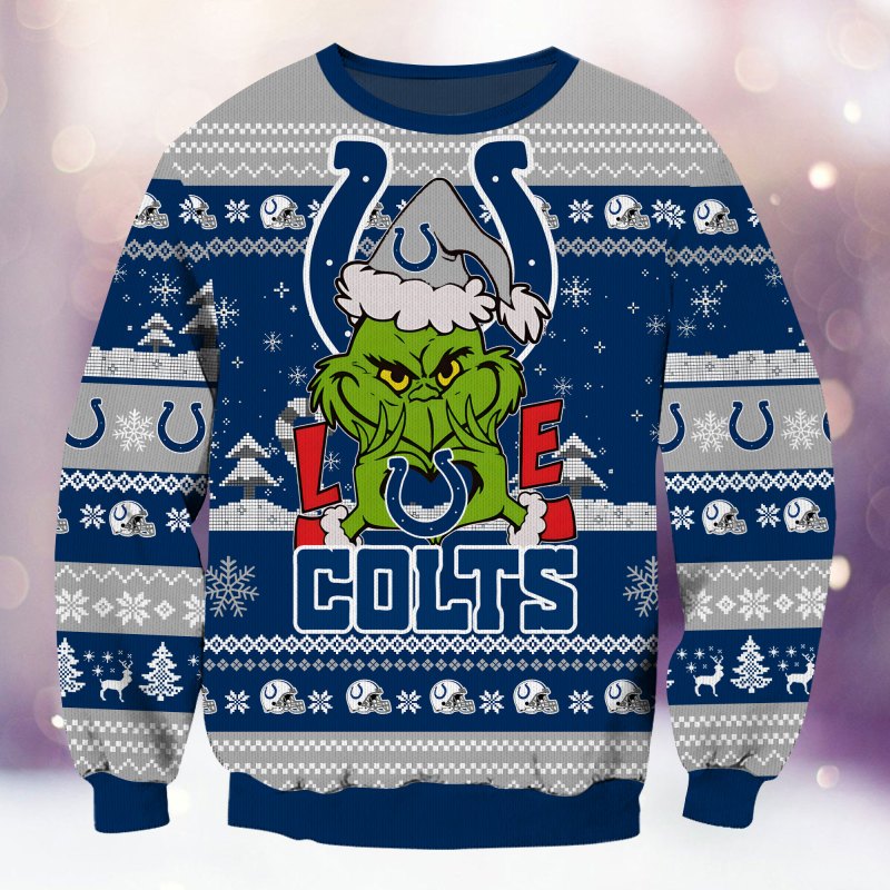 Premium Christmas Sweater for Colts Fans
