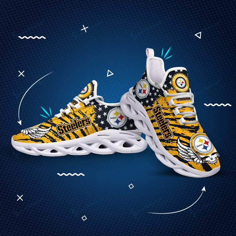 Pittsburgh Steelers Yezy Running Sneakers