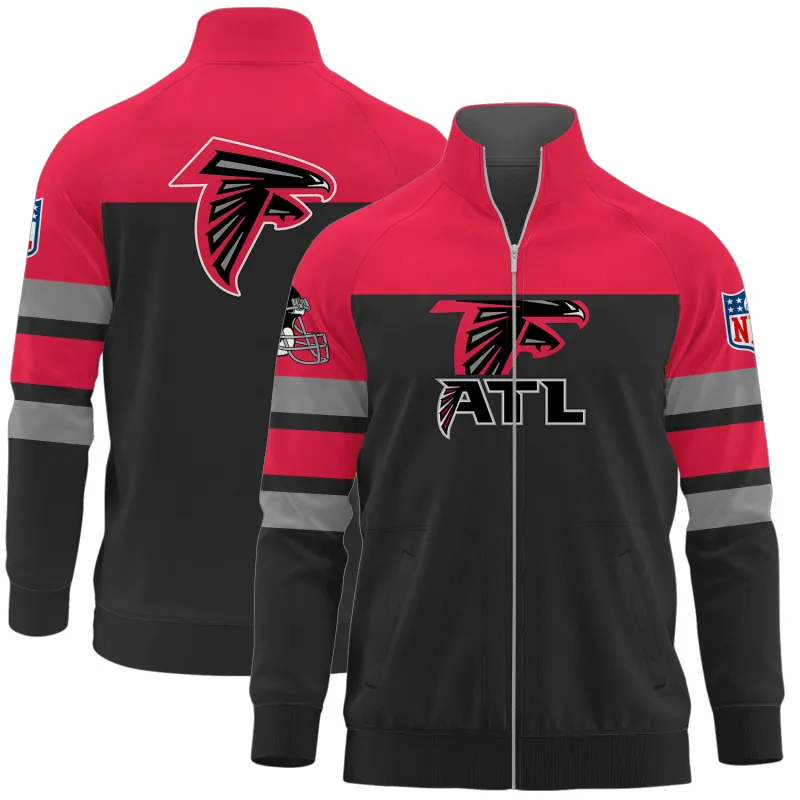 Atlanta Falcons Stand Collar Jacket