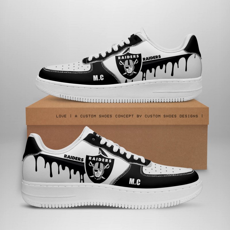 Las Vegas Raiders AF1 Shoes