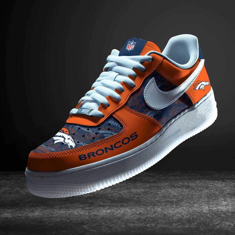 Denver Broncos Personalized Sneakers