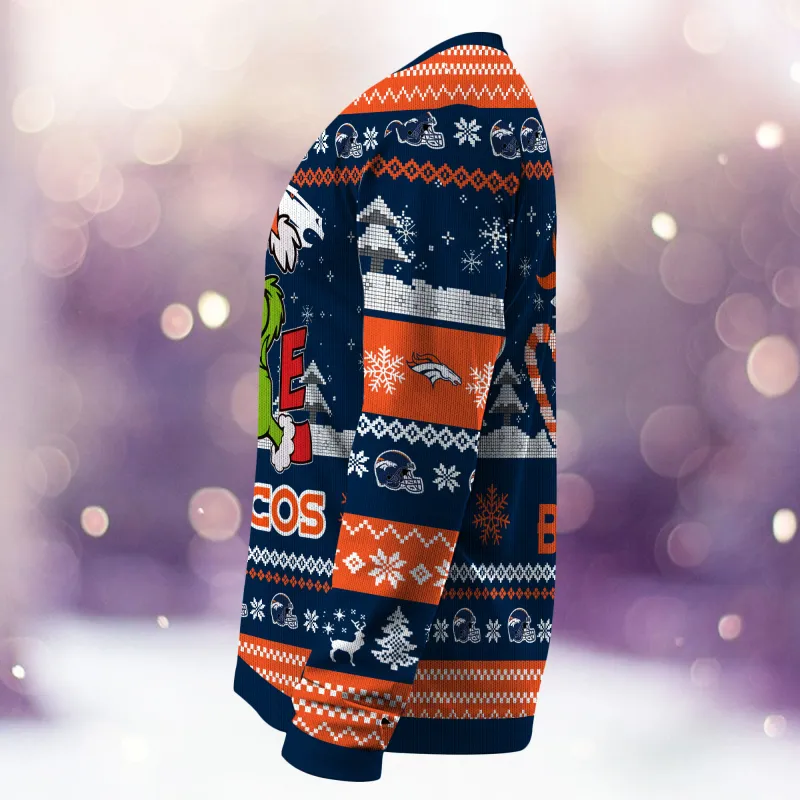 Denver Broncos Ugly Christmas Sweater