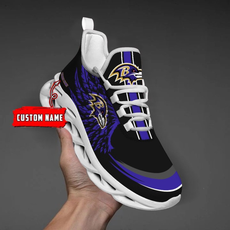 Baltimore Ravens Yezy Sneakers Design