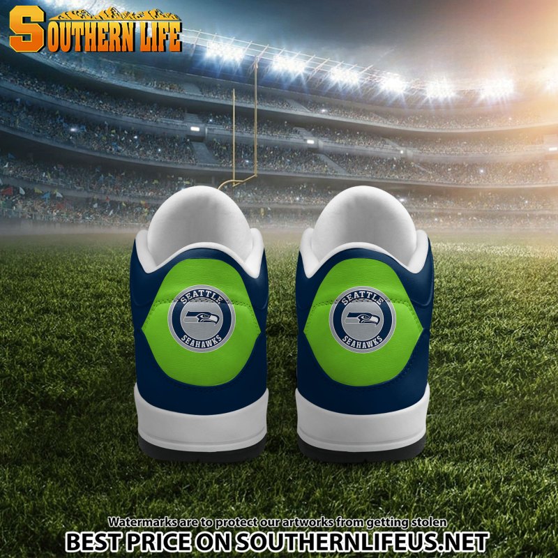 Sporty Seattle Seahawks Sneakers