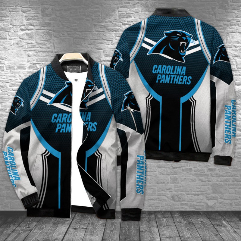 Carolina Panthers Bomber Jacket