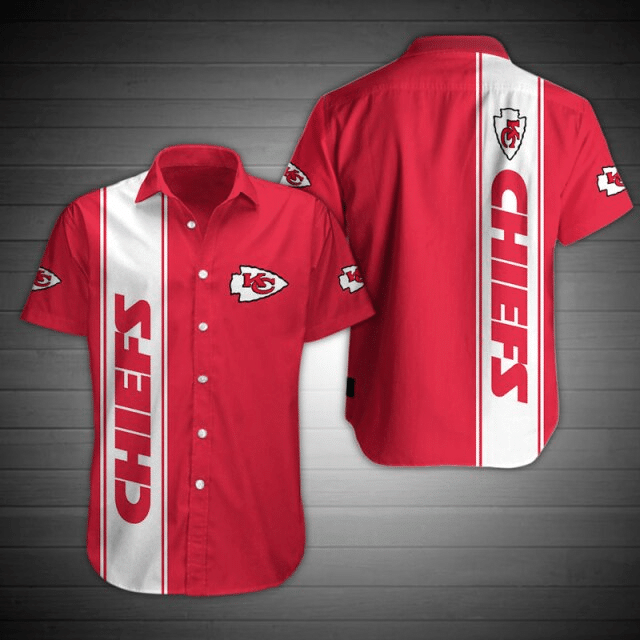 Sizing Chart for Kansas City Chiefs Button Shirt