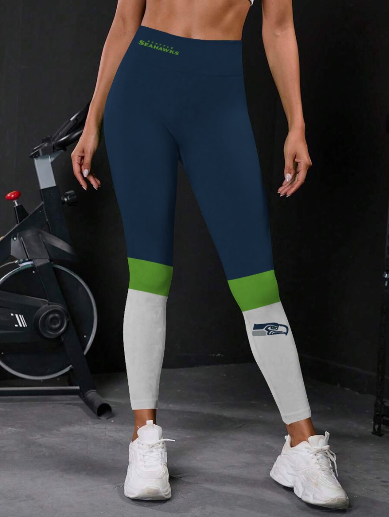Seattle Seahawks High Waist Leggings