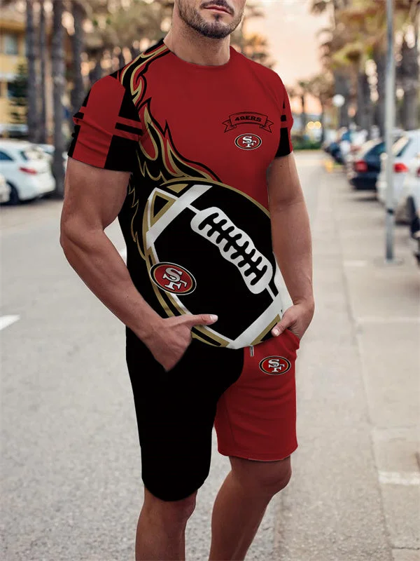San Francisco 49ers T-shirt and Shorts