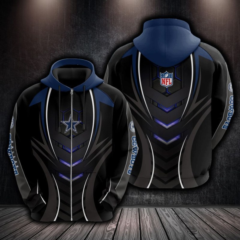 Dallas Cowboys Limited Hoodie S315 Back View