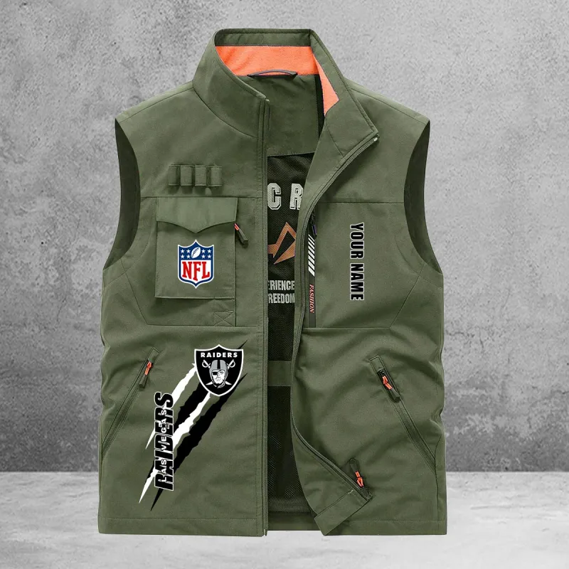 NFL Game Day Multi-Pockets Vest