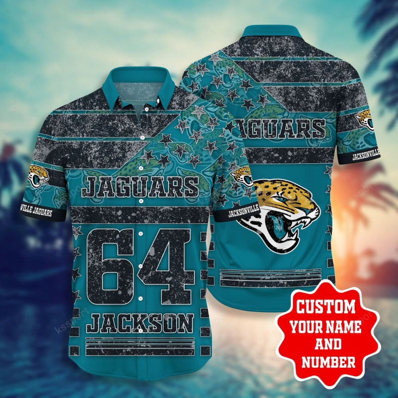 Jacksonville Jaguars Personalized Shirt and Shorts