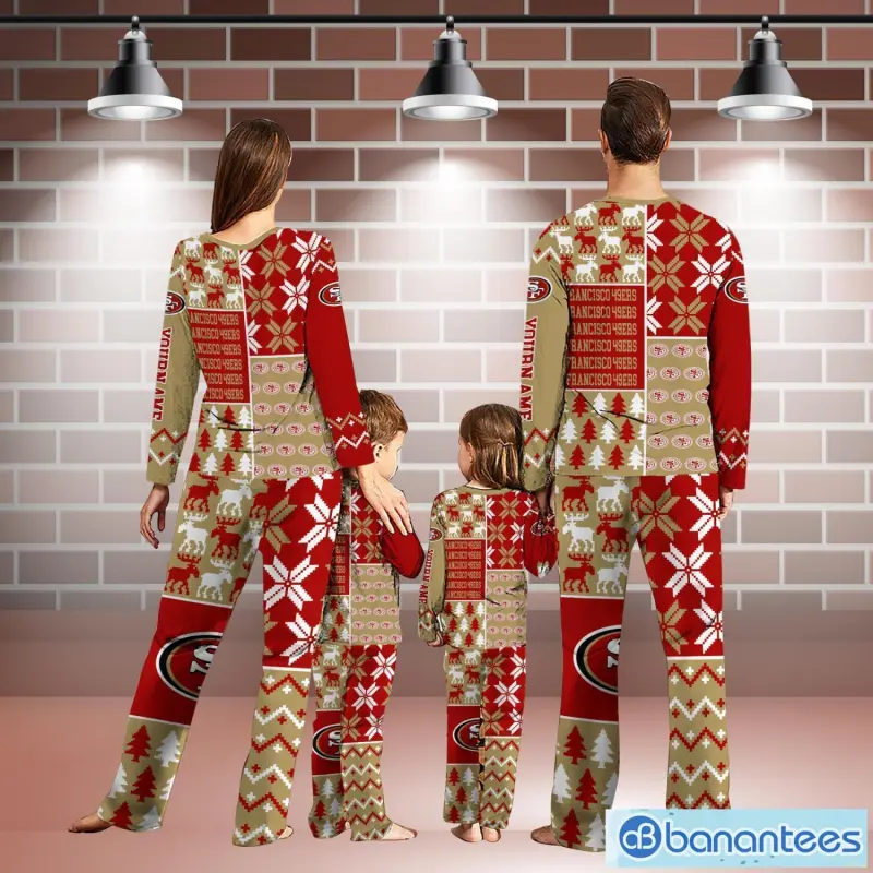 San Francisco 49ers Pajamas Set Christmas Gift for Family