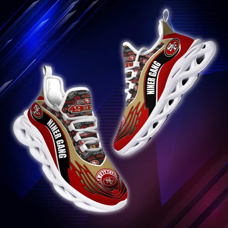 San Francisco 49ers Yezy Running Sneakers