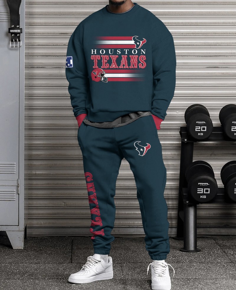Houston Texans Combo 3D Sweatsuit