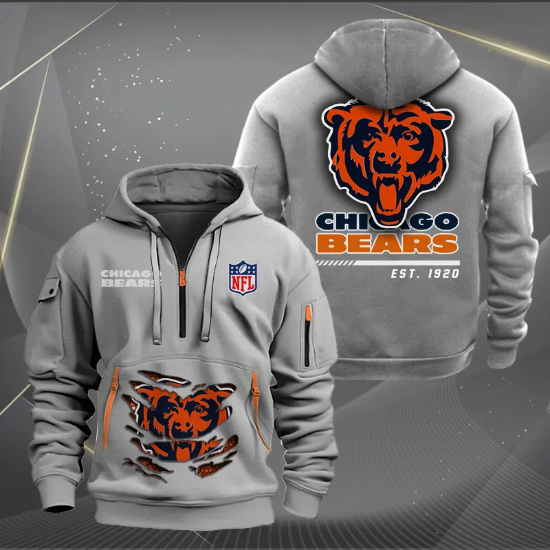 Chicago Bears Personalized Hoodie 1