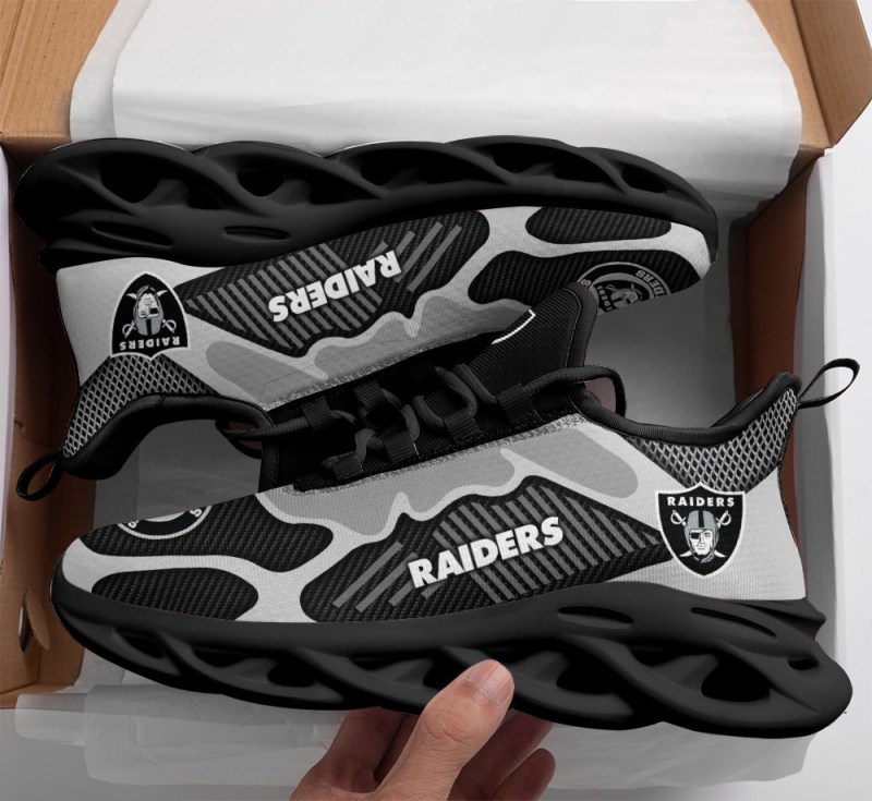 Las Vegas Raiders Yezy Running Sneakers