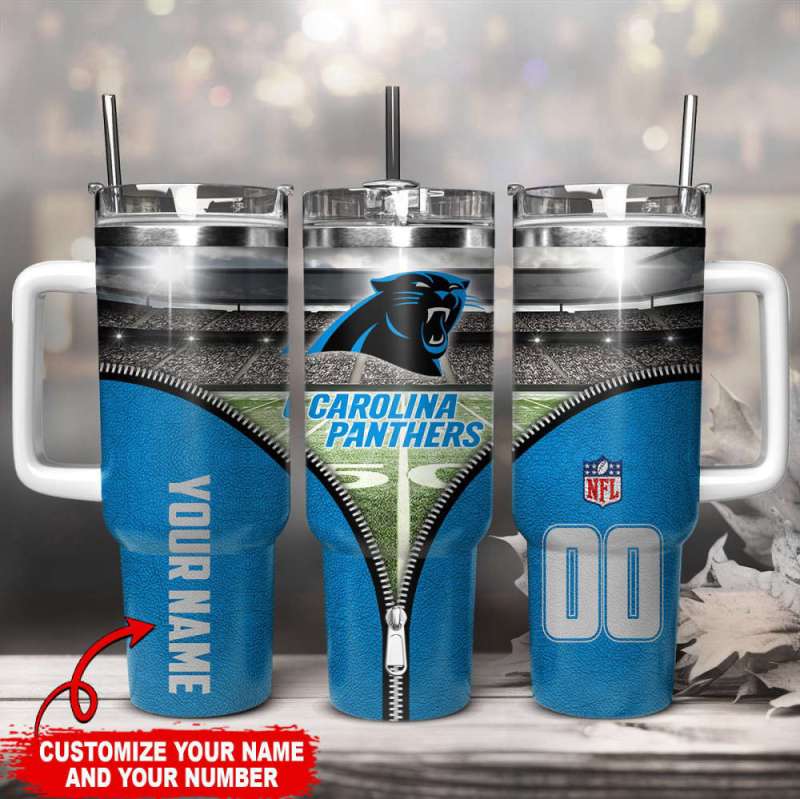 Carolina Panthers NFL 40oz Stanley Tumbler Gift for Fans 1