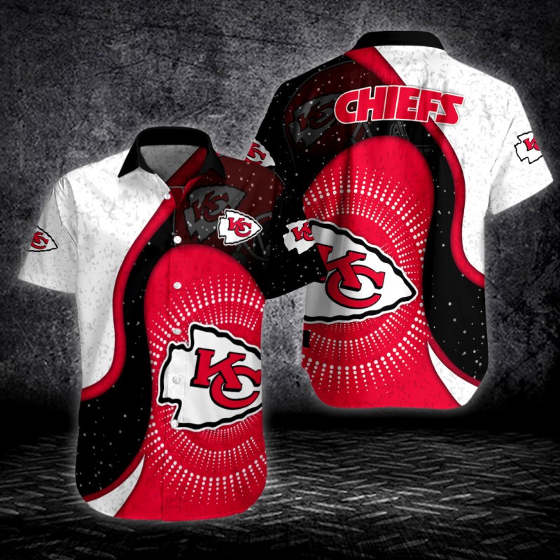 Kansas City Chiefs Button Shirt Sizing Chart