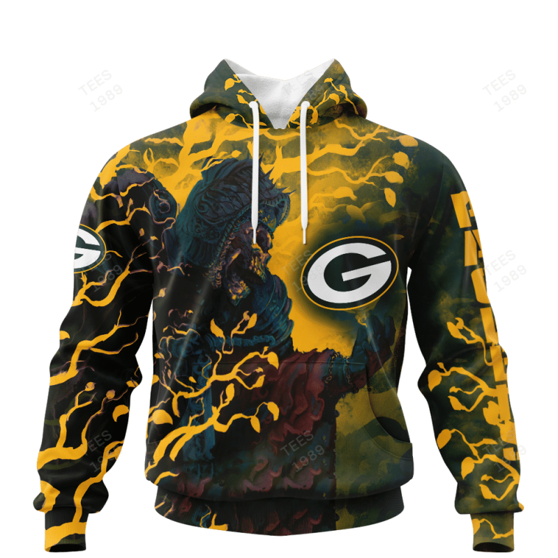 Green Bay Packers All Over Printed Sweater 1