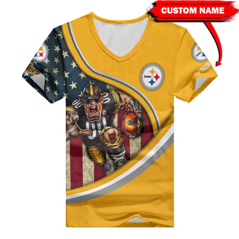 Front view of Pittsburgh Steelers T-shirt