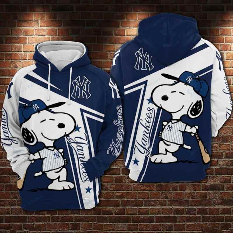 New York Yankees and Snoopy Limited Hoodie