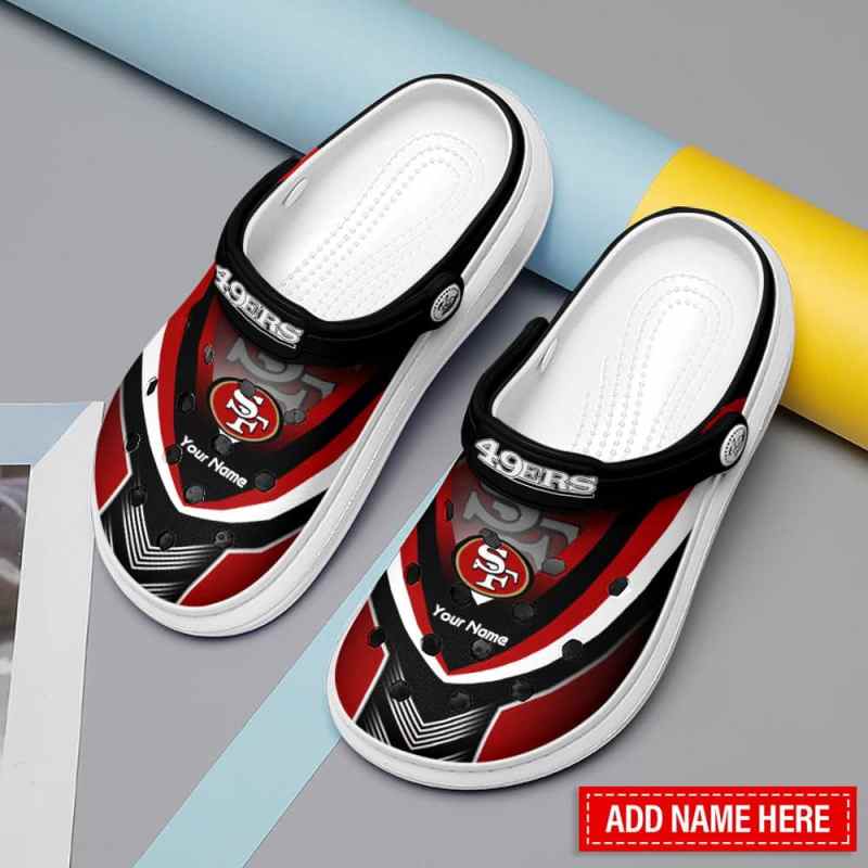 San Francisco 49ers Personalized Limited Clog