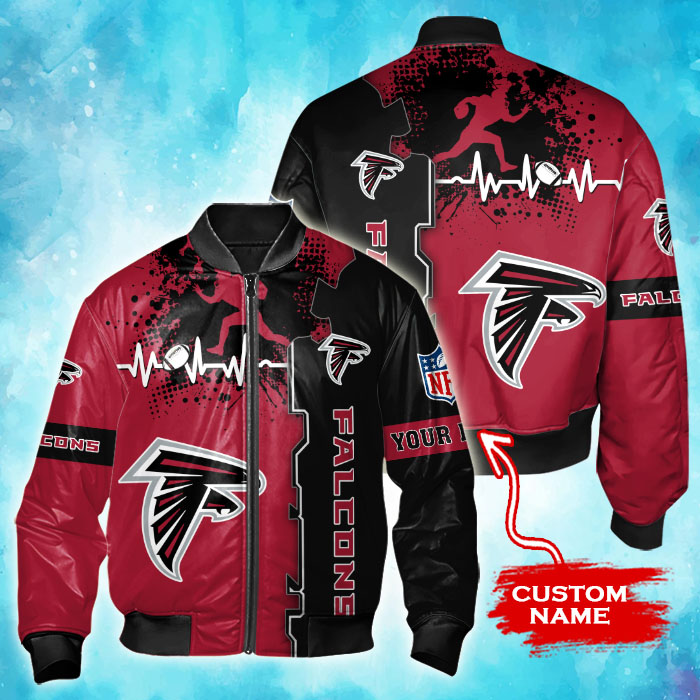 Atlanta Falcons Personalized Bomber Jacket