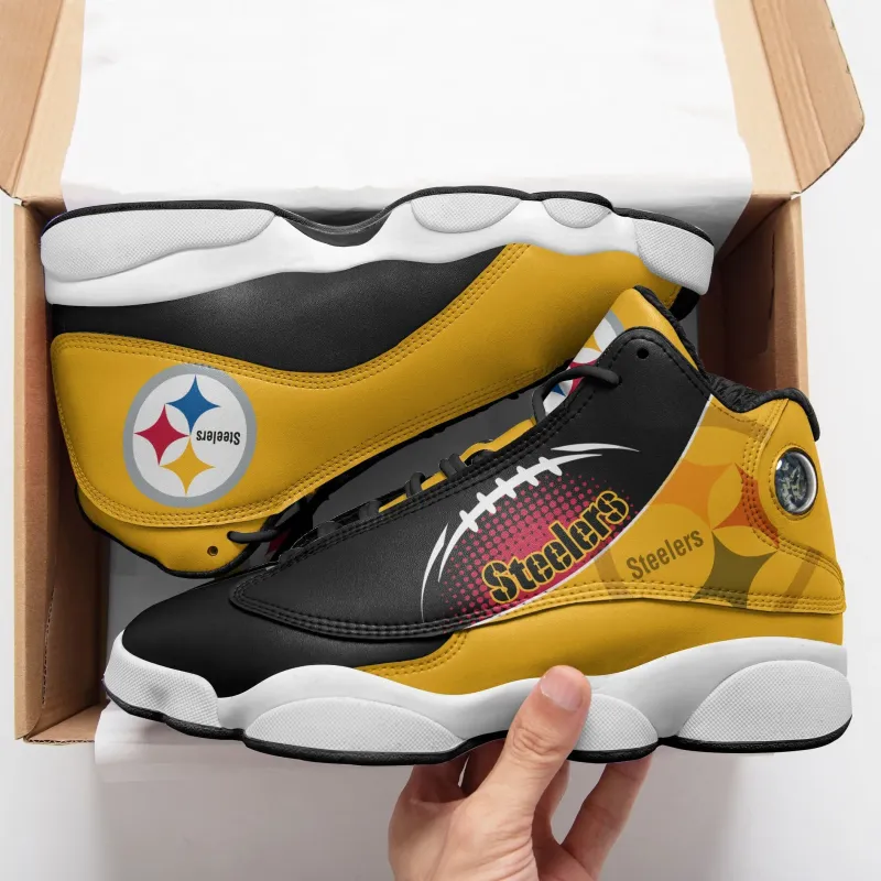 Pittsburgh Steelers Sneakers Front View