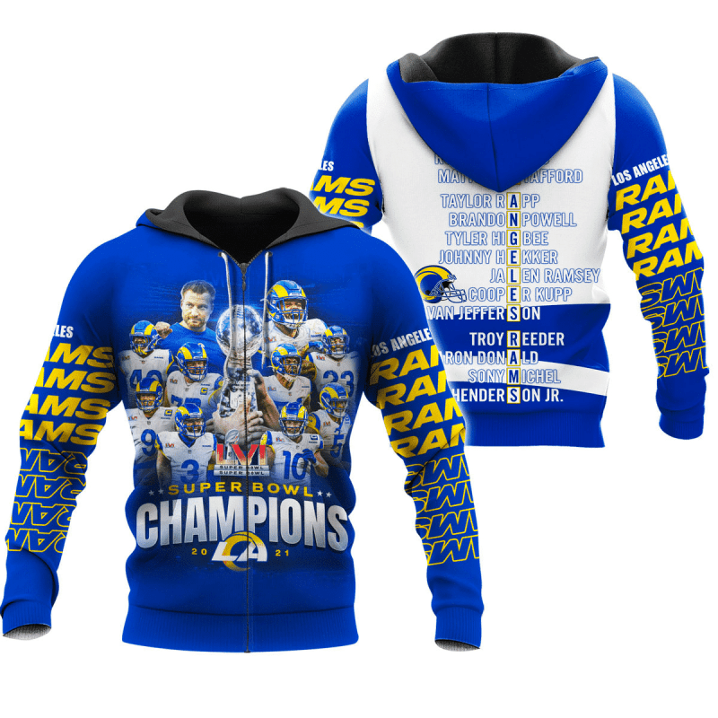 Los Angeles Rams Hoodie S818 Design