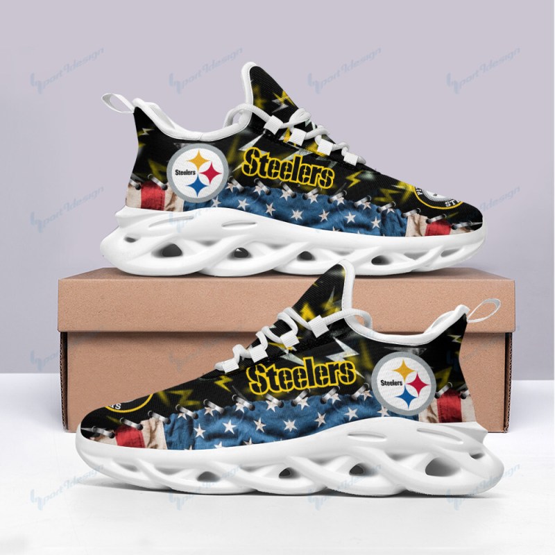 Pittsburgh Steelers Yezy Running Sneakers
