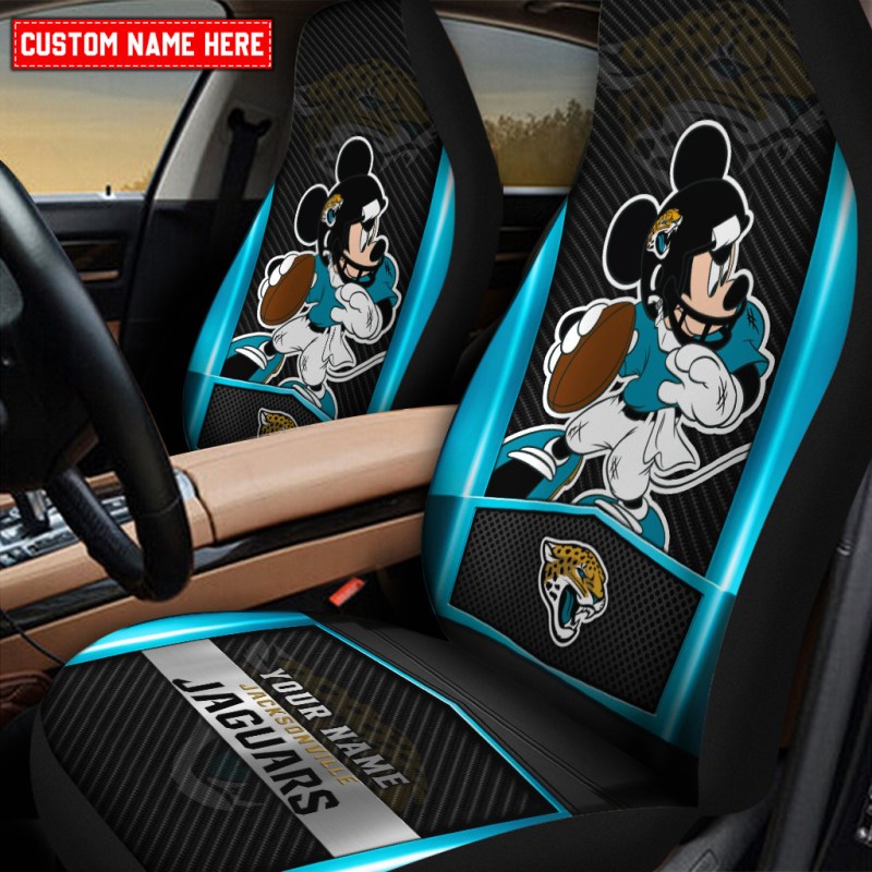 Jacksonville Jaguars Personalized Car Seat Covers