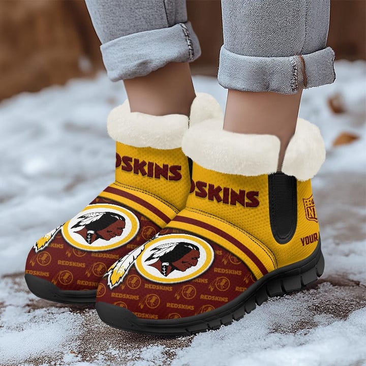 Washington Commanders Comfy Winter Snow Boots