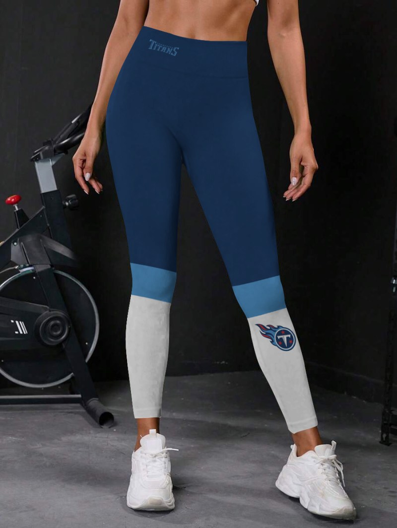 Tennessee Titans High Waist Leggings