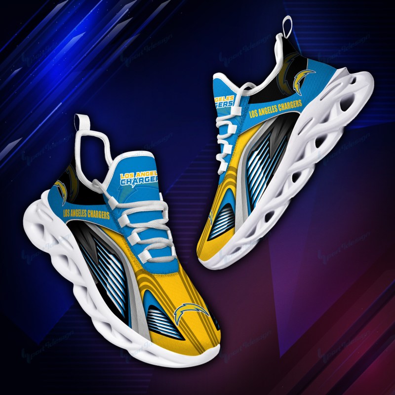 Los Angeles Chargers Yezy Running Sneakers