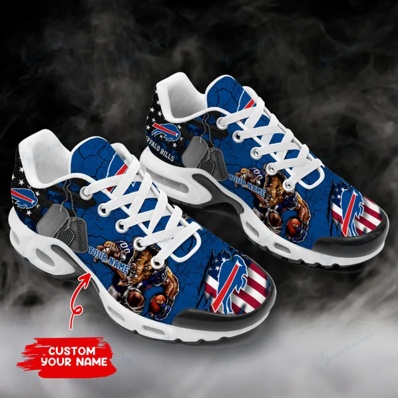 Buffalo Bills Personalized T-N Youth Sneakers