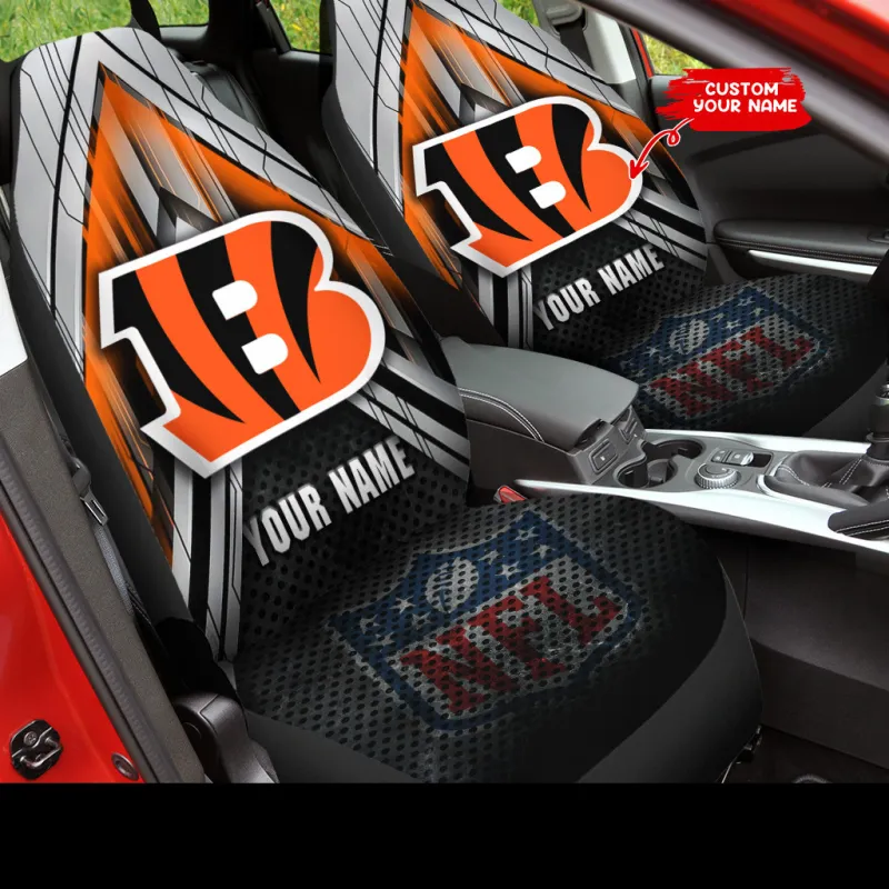 Cincinnati Bengals Personalized Car Seat Covers