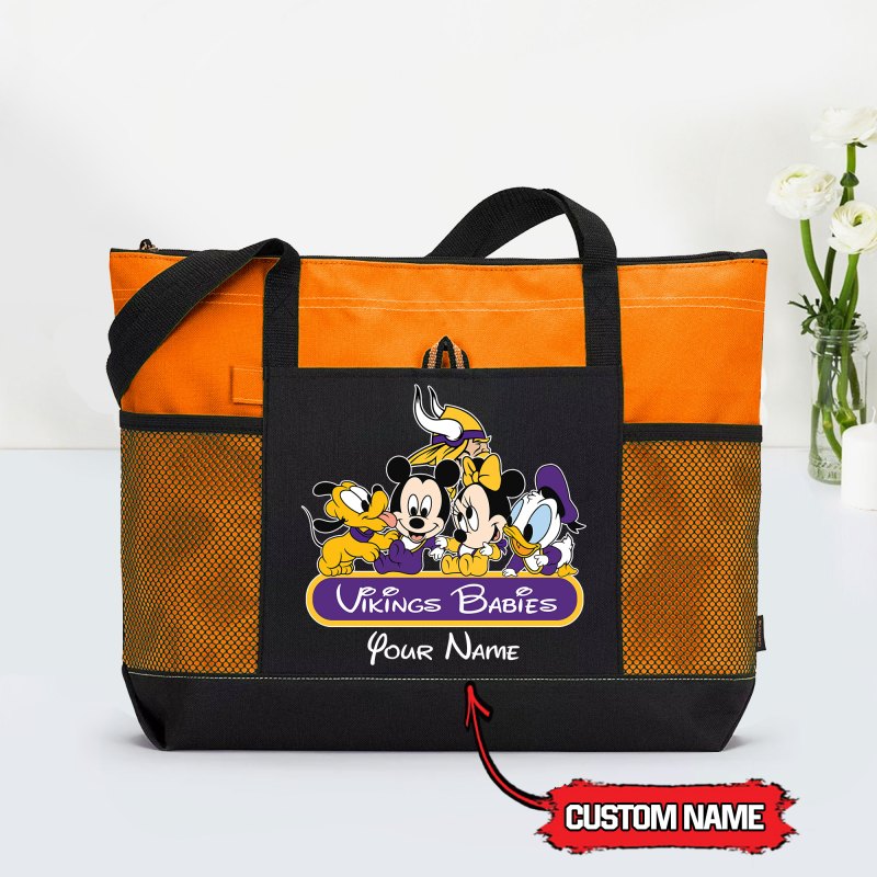 Minnesota Vikings Tote Bag Orange