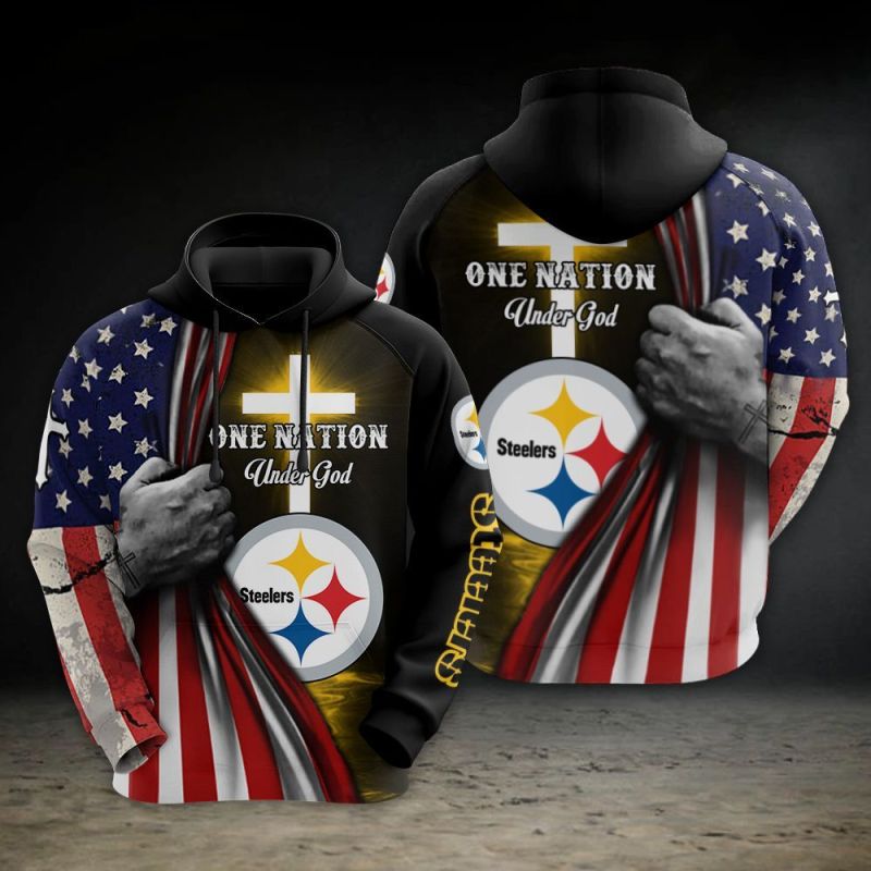 Pittsburgh Steelers Hoodie Side View
