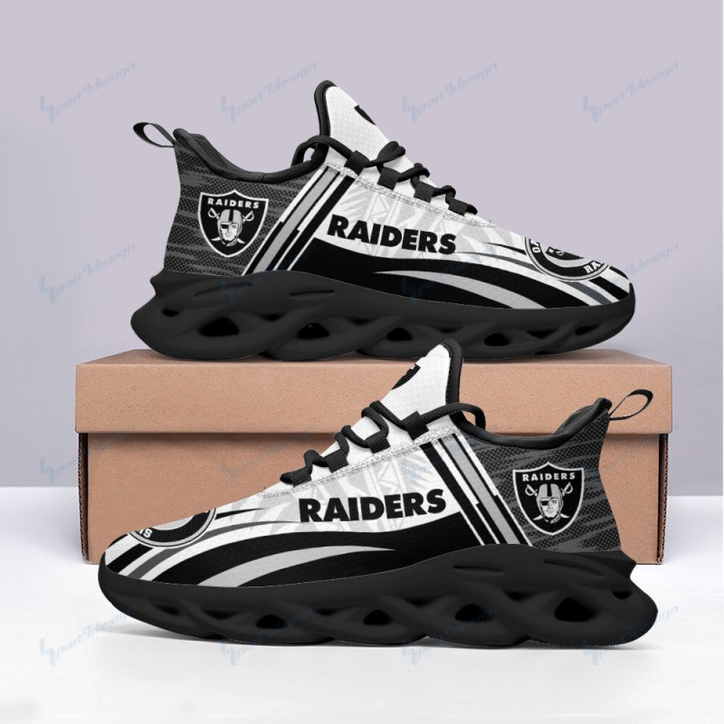 Las Vegas Raiders Yezy Running Sneakers