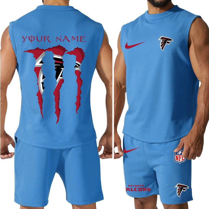 Atlanta Falcons Tank Top and Shorts 7
