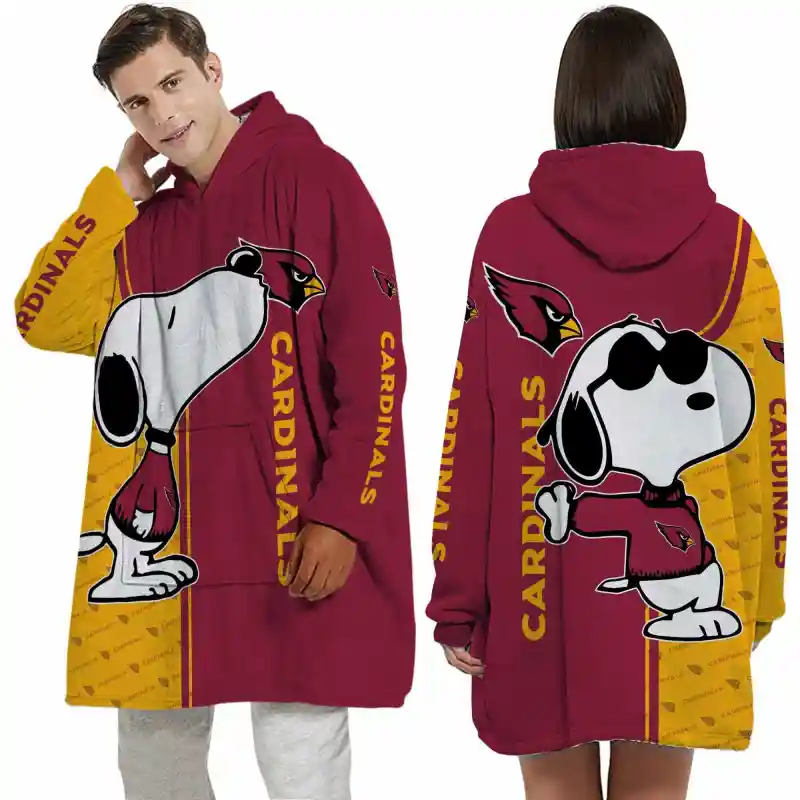 Arizona Cardinals Snug Hoodie Back