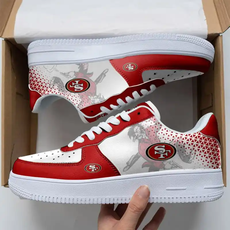 NFL San Francisco 49ers Air Force 1 Sneakers