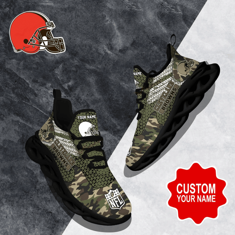 Cleveland Browns Personalized Yeezy Sneakers 4